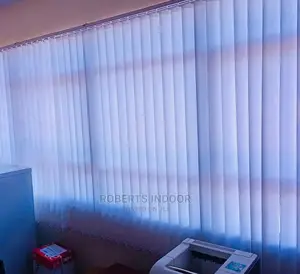 White Vertical Window Blinds