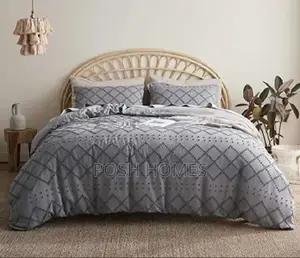 Pintuck Microfiber Duvet Cover Set