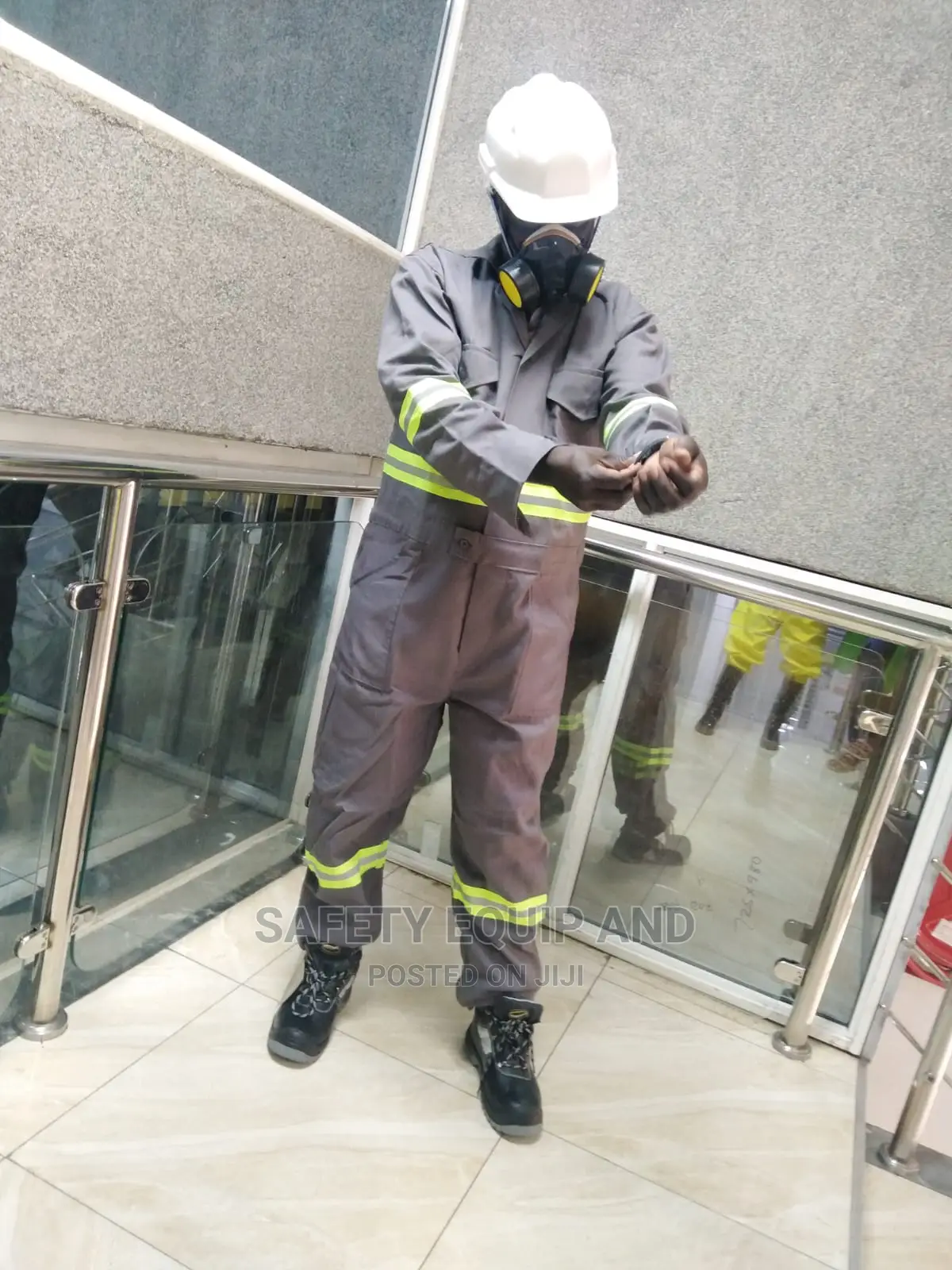 Cotton Made Overalls/Helmets