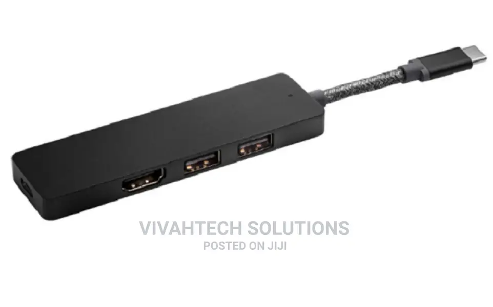 HP Elite USB-C Hub - Type C to HDMI, USB and PD - 4WX89AA
