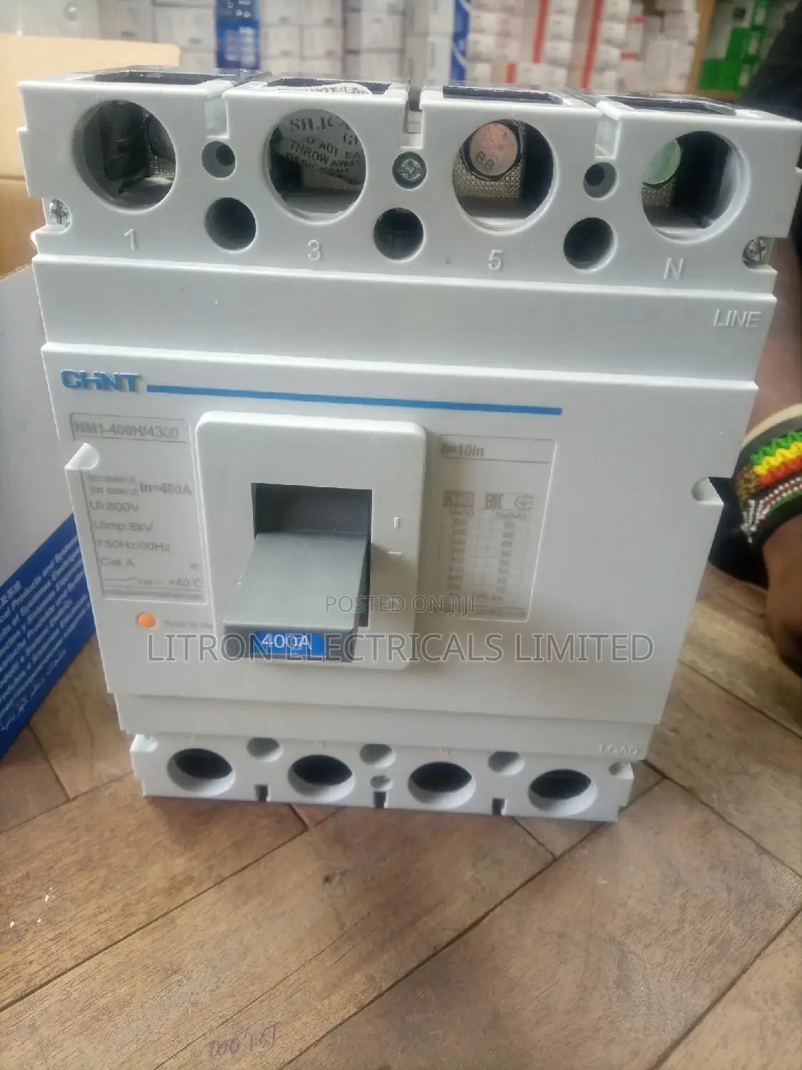 400A McCb 4pole