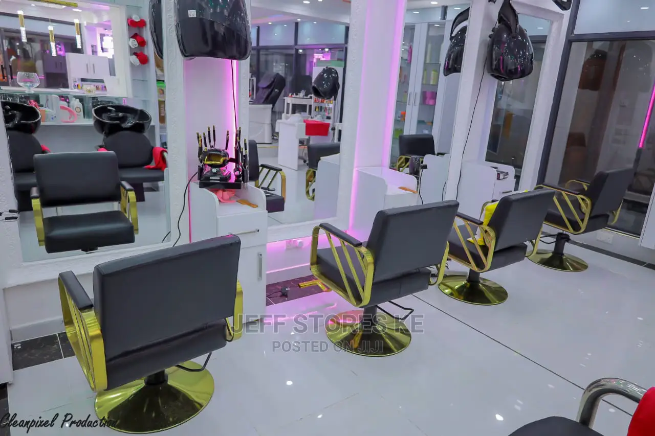 Golden Plated Styling Chairs