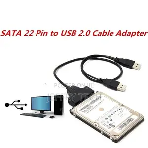 YOSOO SATA 22 Pin to USB 2.0 Cable Adapter for 2.55 HDD Hard