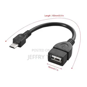 USB a Female to Micro USB 5 Pin Male Adapter Host OTG Data C