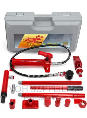 Hydraulic Porta Power Auto Body Frame Repair Kit (10 Ton