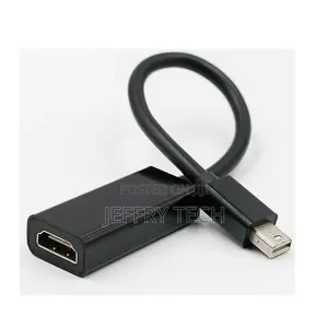 White HDTV Adapter Mini Displayport to Hdmi for Mac