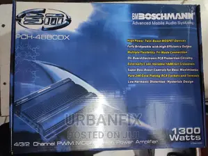 1300watts 4 Channel Boschmann Booster