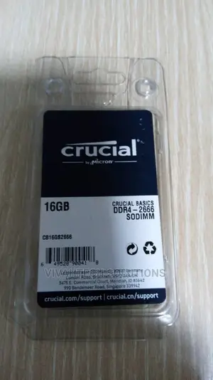 Crucial Ddr4 16gb Laptop Ram 2666