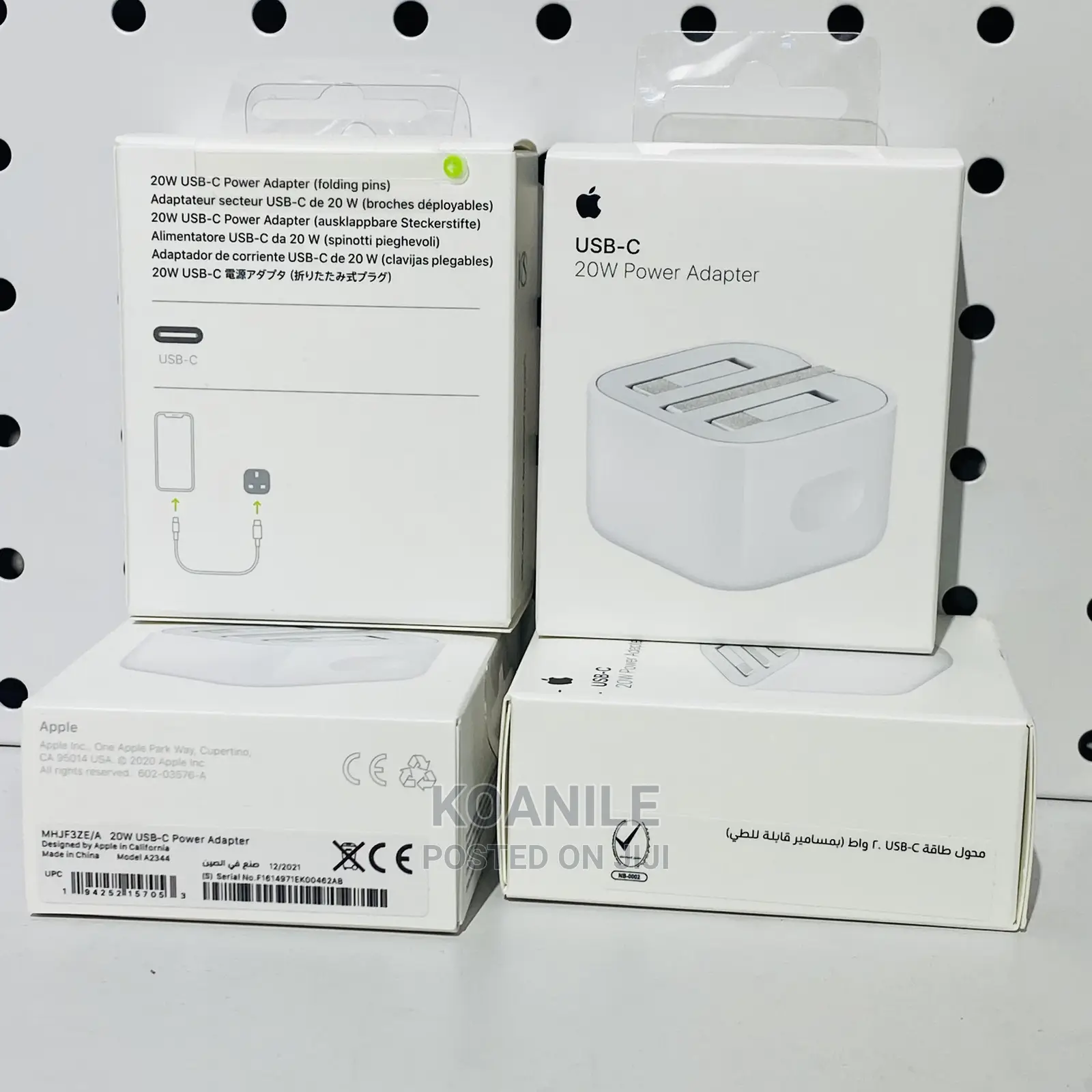 Apple 20W USB-C Power Adapter (Original)