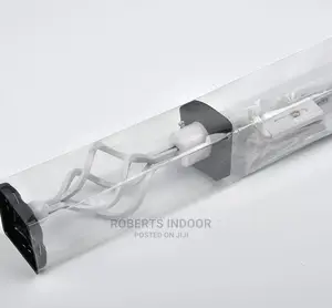 Silver 4m Double Curtain Rod