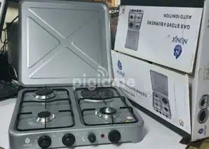 Nunix 3 Gas 1 Electric Plate Cooker
