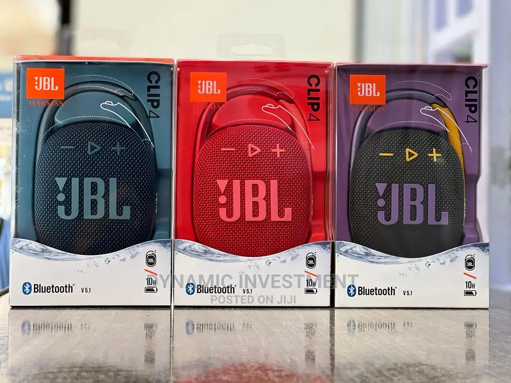 JBL Clip 4 Portable Speakers