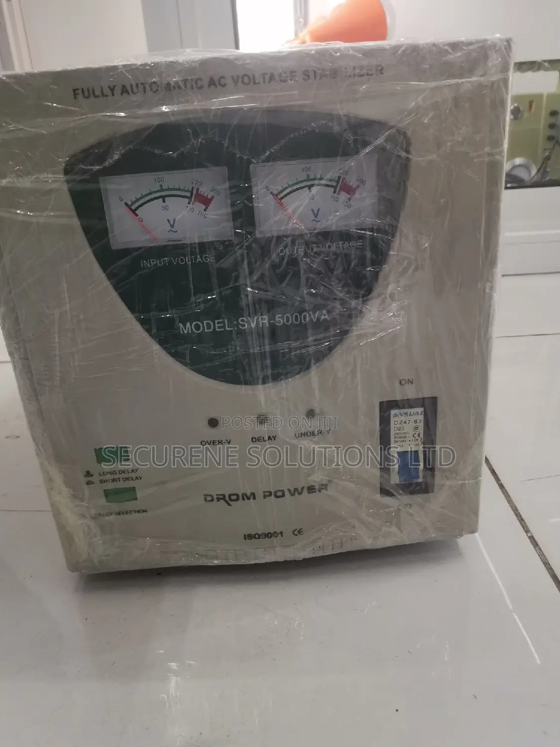Drome Power 5kva Fully Automatic AC Voltage Stabilizer