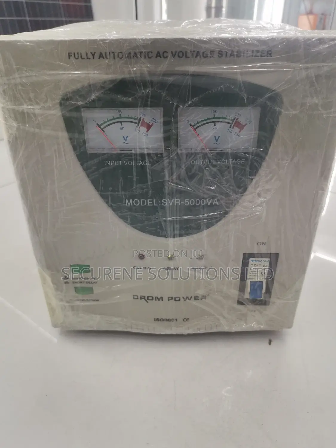 Drome Power 5kva Fully Automatic AC Voltage Stabilizer