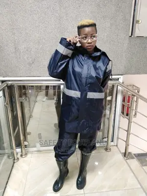 Best Quality Navy Blue Rain Suites