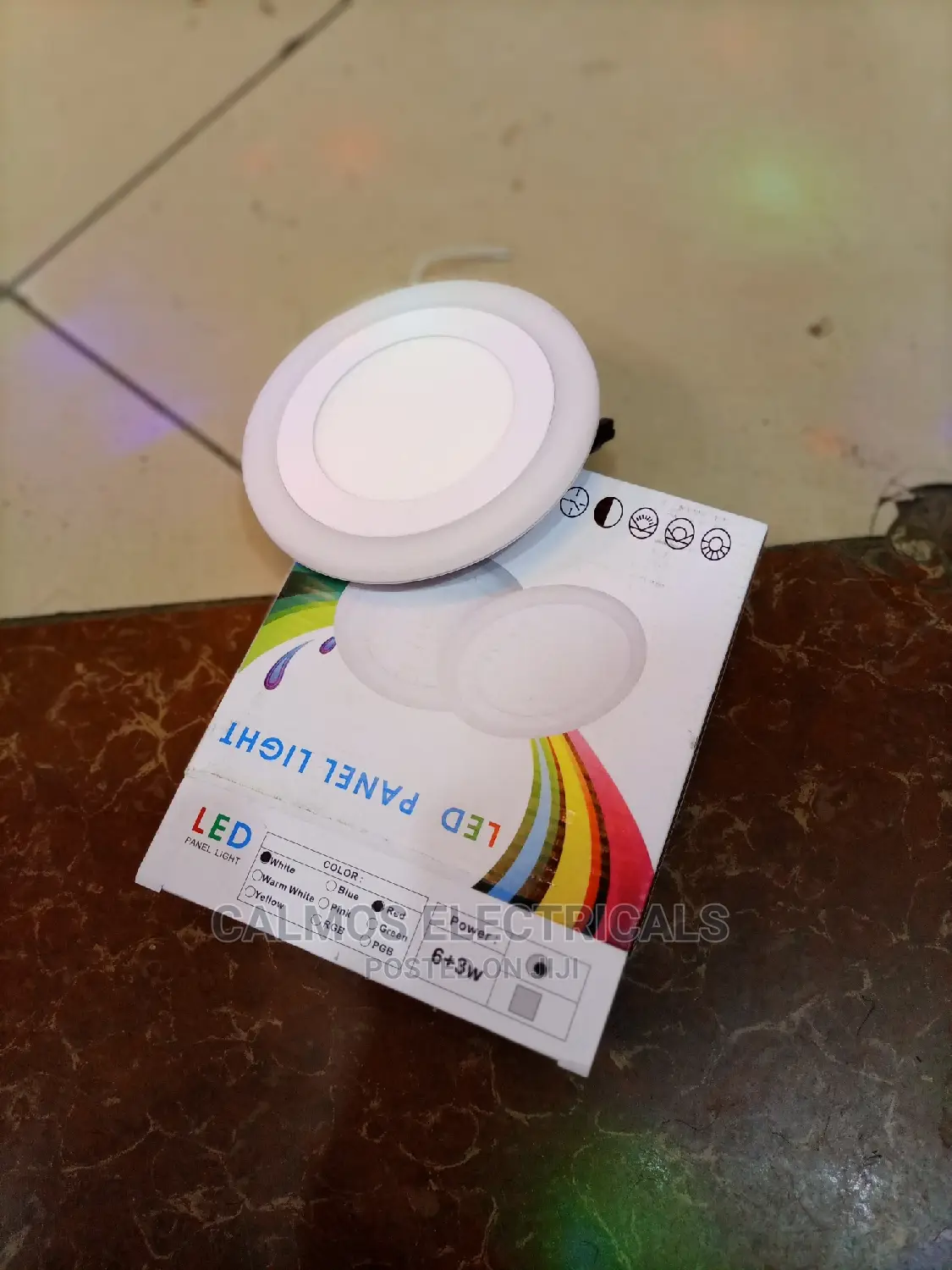 6+3 Panel Light Recessed