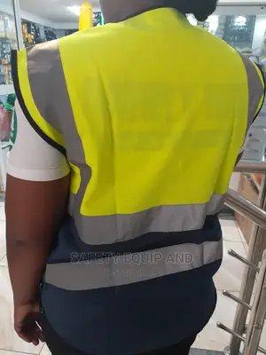 Blue/Executive Blue Reflective Vest