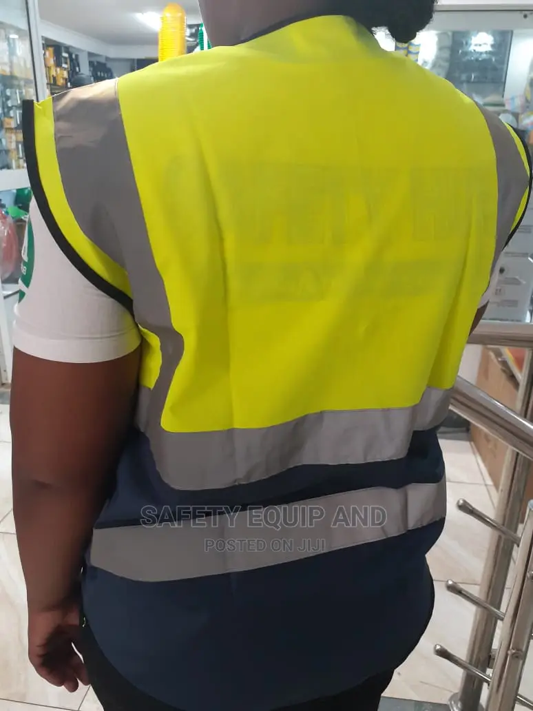 Blue/Executive Blue Reflective Vest