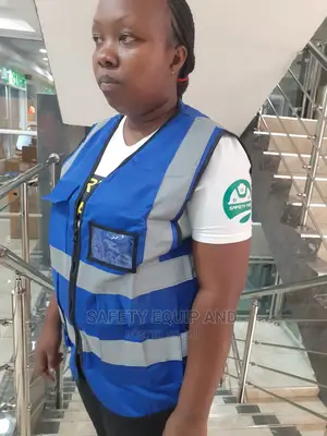 Special Blue Reflective Vest