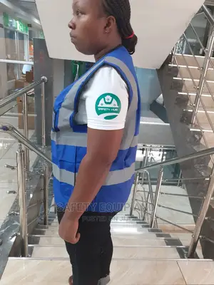 Special Blue Reflective Vest