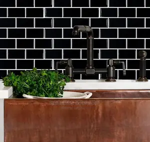 Black Brick Wallpaper