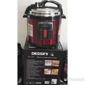 Dessin Electric Pressure Cooker ( Maroon And Stainless)