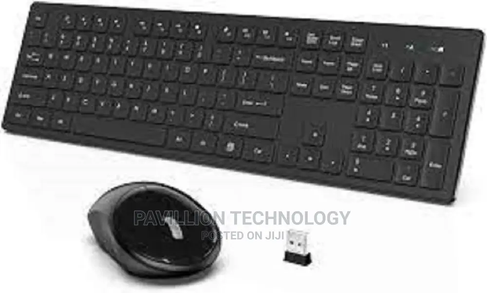 Wireless Keyboard and Mouse Combo
