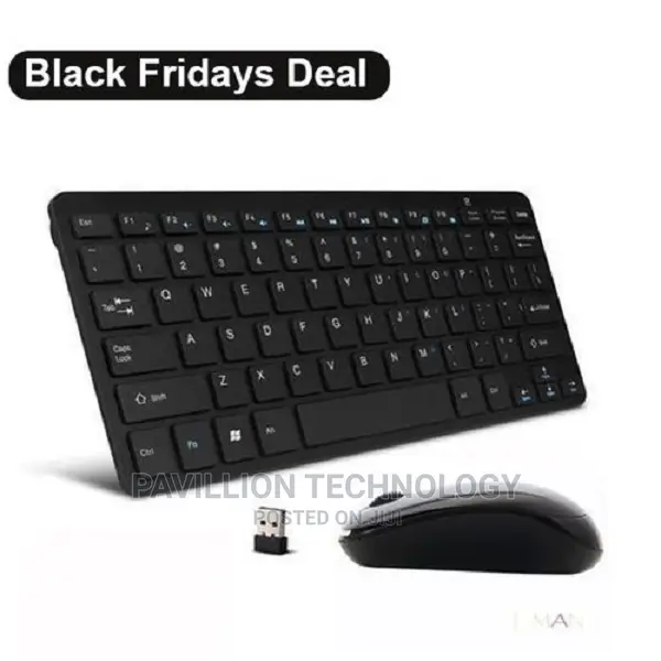 Wireless Keyboard and Mouse Combo