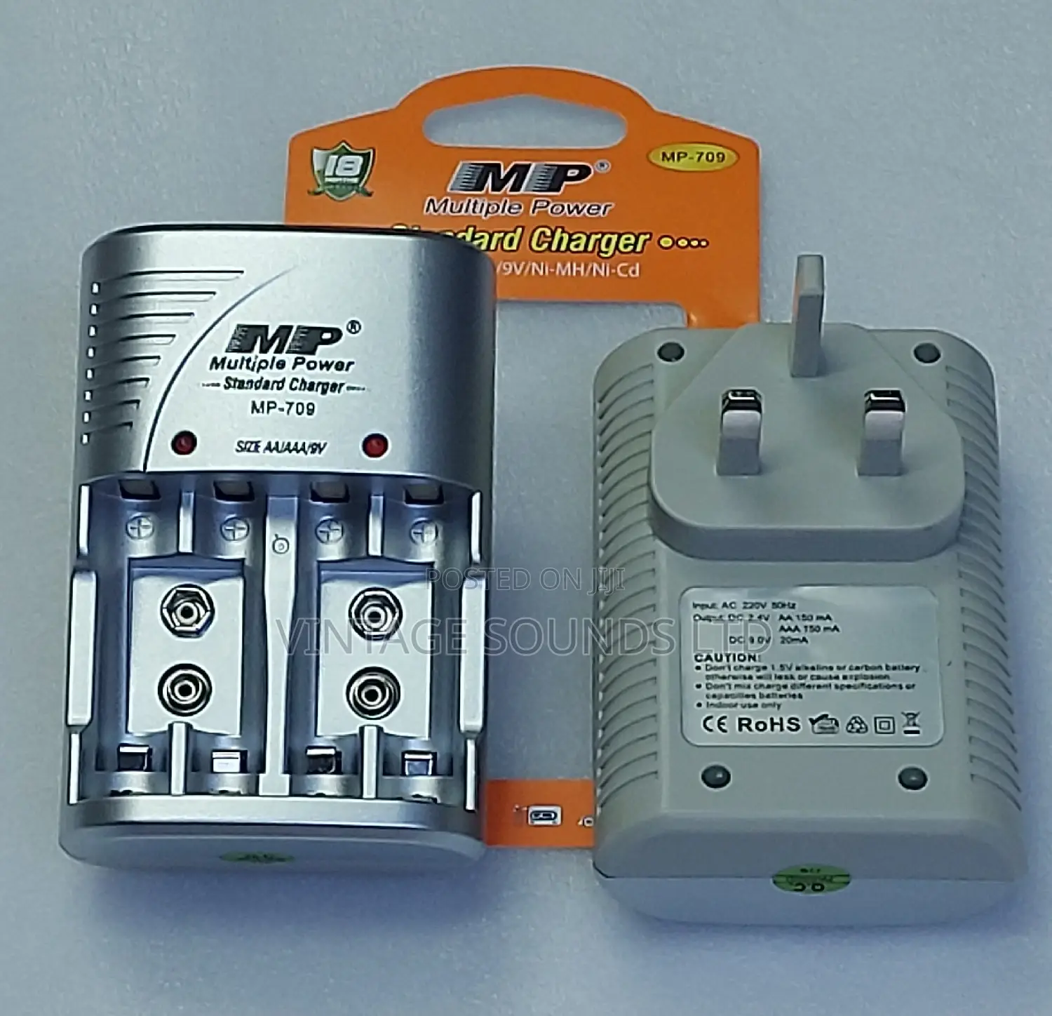 Power
Multiple Power MP 709 Standard Charger 4 Slots