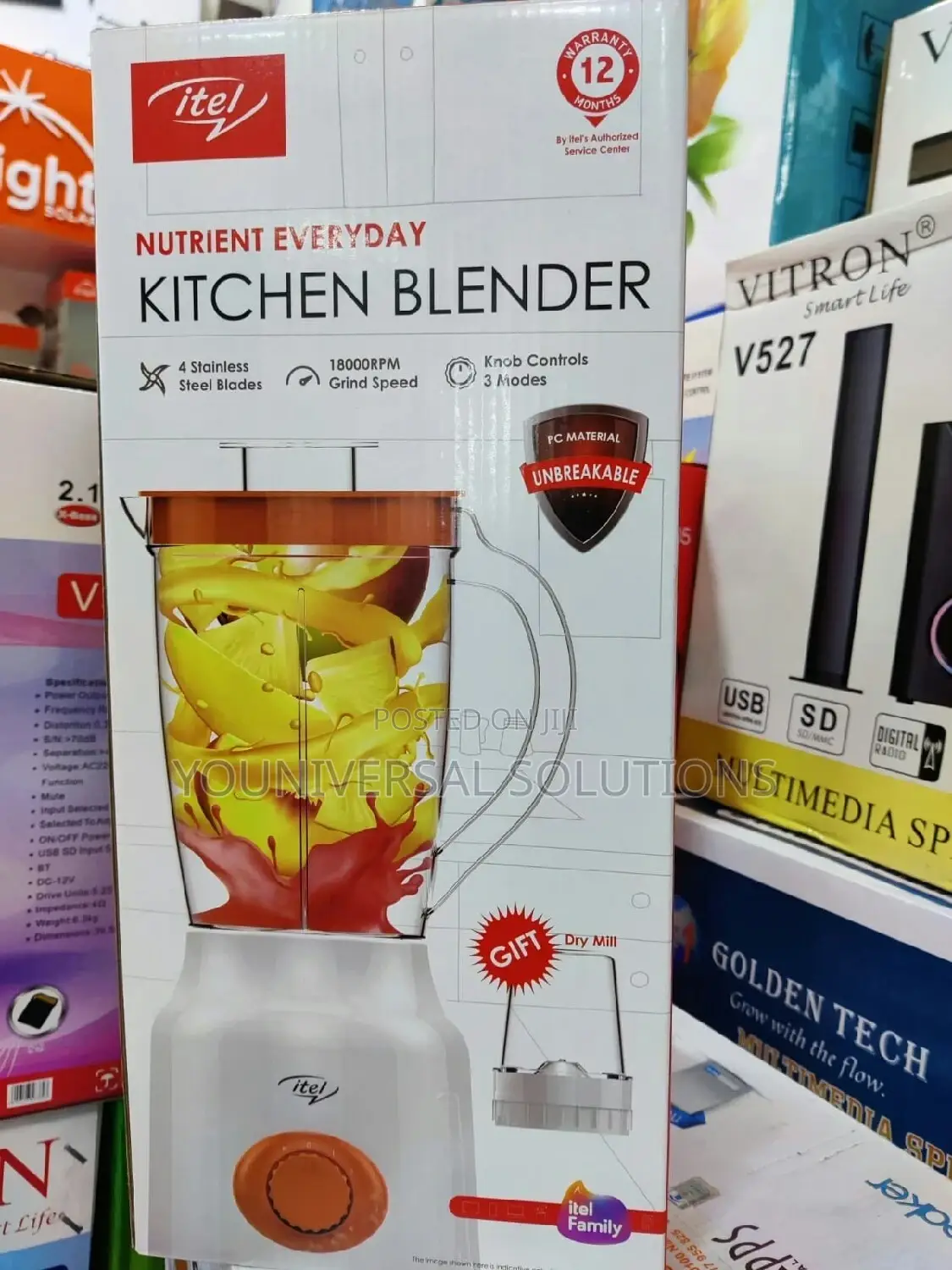 Itel 2 in 1 Blender Blender.