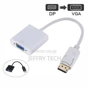 Adaptateur Display Port a Female Adapter Hd (F) Vga(M) Dp To