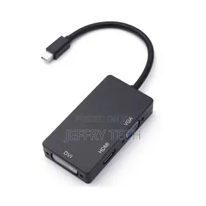 20cm 30cm 3 in 1 Mini Displayport Mini Dp to HDMI DVI Displa