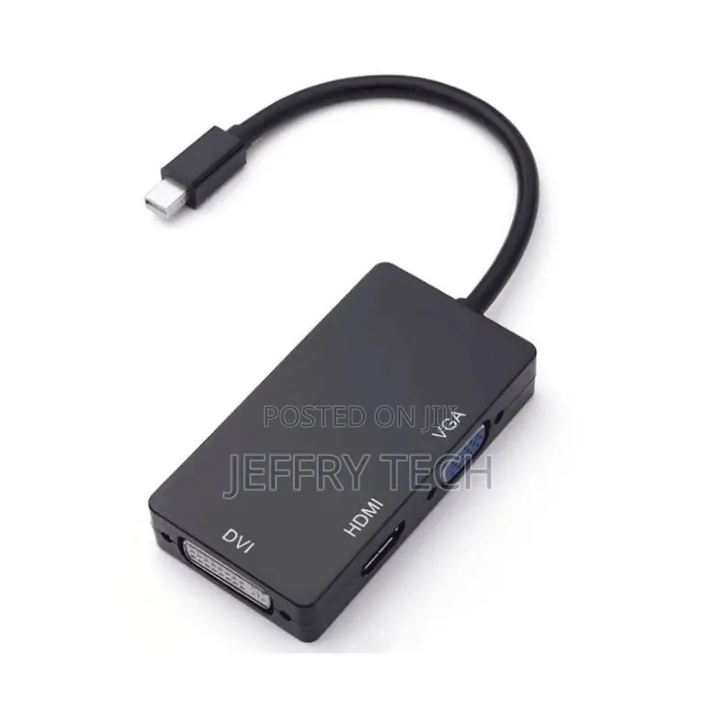 20cm 30cm 3 in 1 Mini Displayport Mini Dp to HDMI DVI Displa