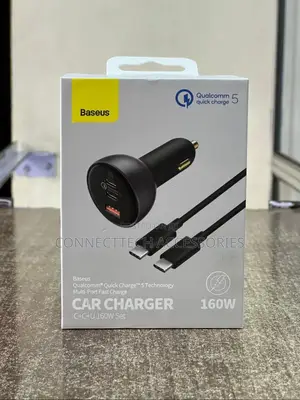 Baseus 160W USB C Car Charger 3 Ports Super Fast Car Charger