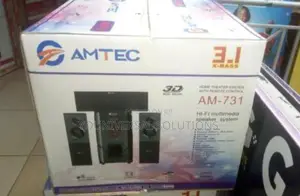 Amtec AM-731 Multimedia Speaker System Woofer.