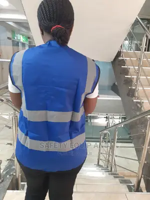 Blue Reflective Vest-Safety Wear