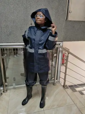 Navy Blue Rain Suites-Safety Wear
