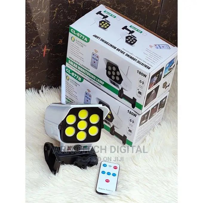 Solar Monitoring Motion Detection Light
