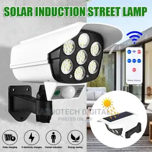 Solar Monitoring Motion Detection Light