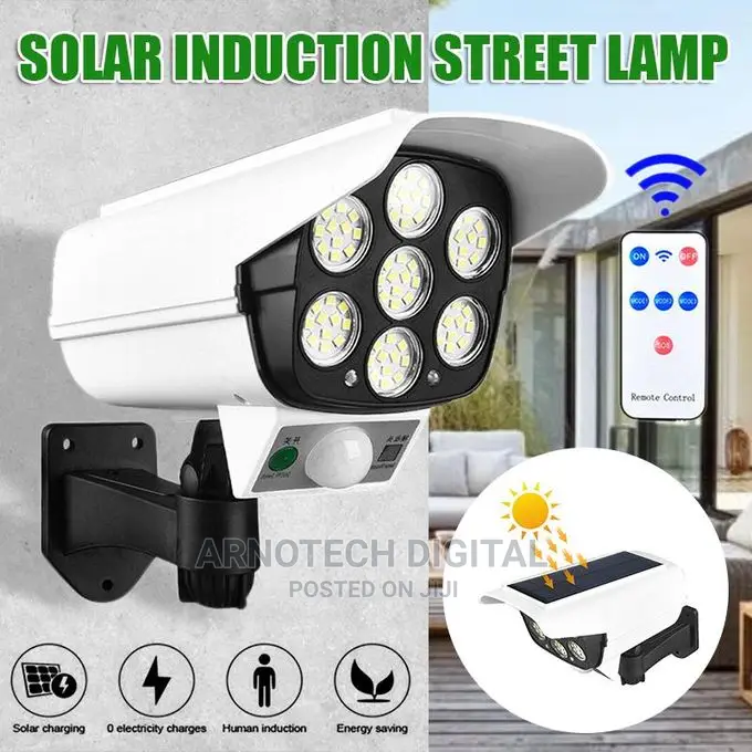 Solar Monitoring Motion Detection Light