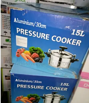 15 Litres Aluminum Pressure Cooker.