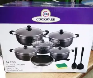 14pcs Tc Non Stick Cookware Set
