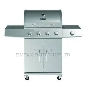 Alva 4 Burner Gas BBQ With Side Burner