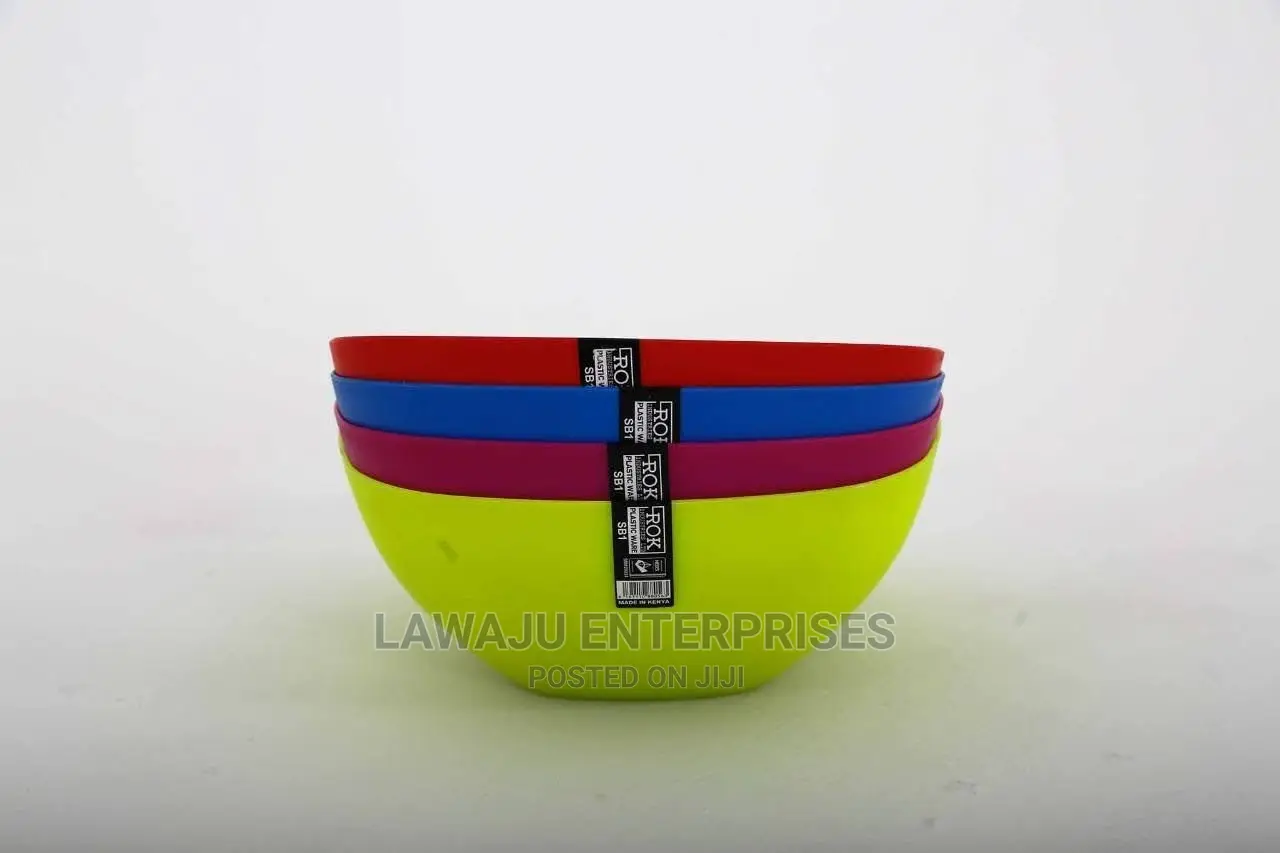 Plastic Bowls 600ml 6pcs