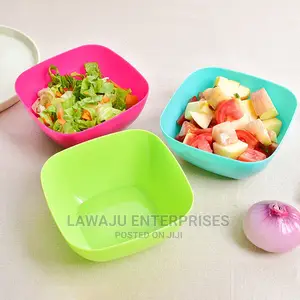 Plastic Bowls 600ml 6pcs