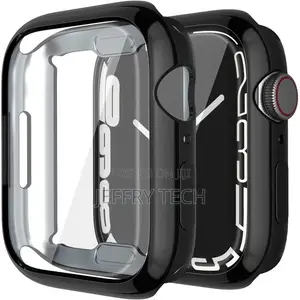 Case for Apple Watch Series 7 45mm Screen Protector Bumper,
