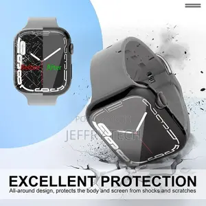 Case for Apple Watch Series 7 45mm Screen Protector Bumper,