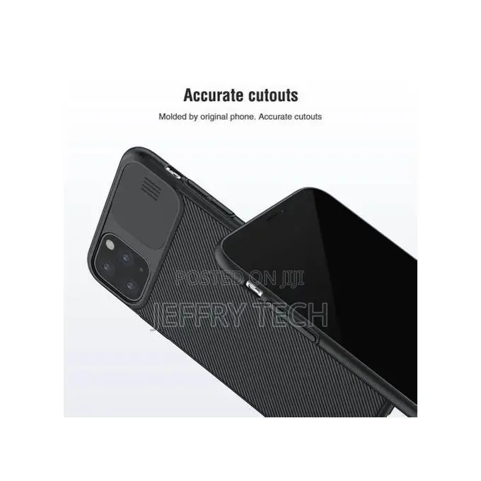 Nillkin for iPhone 12 Pro Max Case, Camshield Pro Series Cas