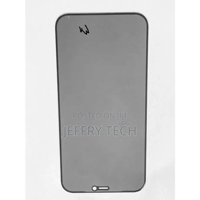 iPhone 11 Full Coverage Screen Protector Anti-Spying - Black