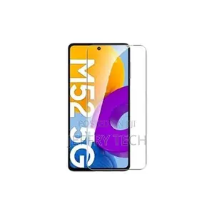 Samsung Galaxy M52 5G Full Cover Glass Screen Protector - Cl